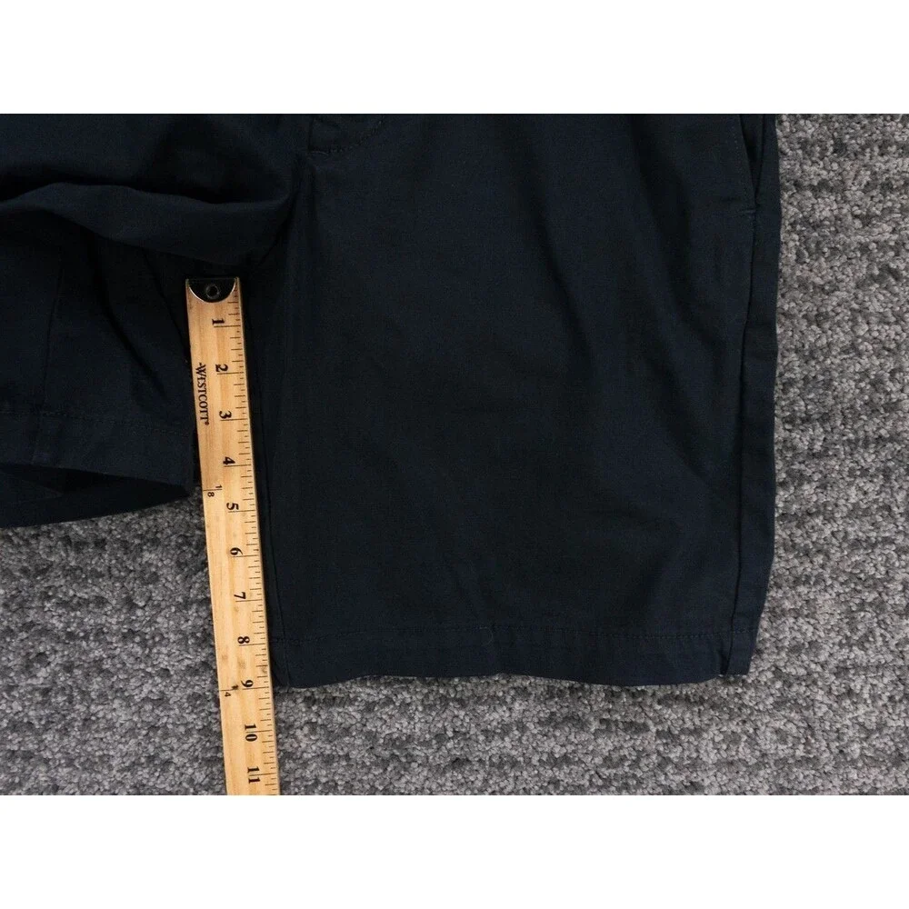 Banana Republic Shorts Mens 31 Actual 32 Black Slim Lived In Chino Stretch NWT